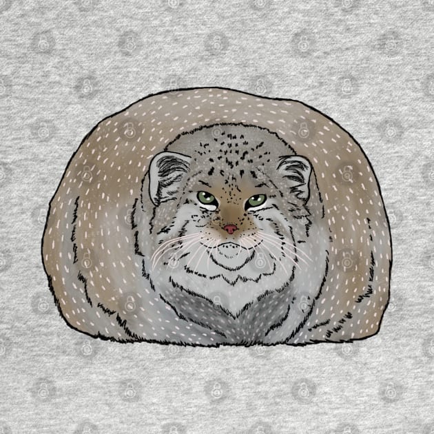 Round Pallas Cat by TrapperWeasel